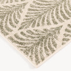 Velmora™ Palm Leaf Indoor Area Rug, Green/Ivory, 5 ft x 7 ft