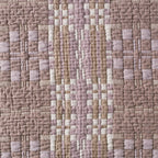 Velmora™ Ivory Modern Mosaic Cotton Matelasse Reversible Quilt, King