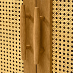 Velmora™ Springwood Bookcase with Doors, Light Honey Finish