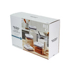 Velmora™ Flip-Tite 4-Pack Square Food Storage Container Set
