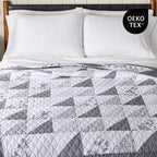 Velmora™ Heirloom Patchwork Quilt, Full/Queen Bedding