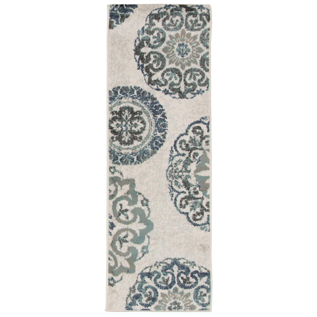 Velmora™ Teal Medallion 3 Piece Indoor Area Rug Set