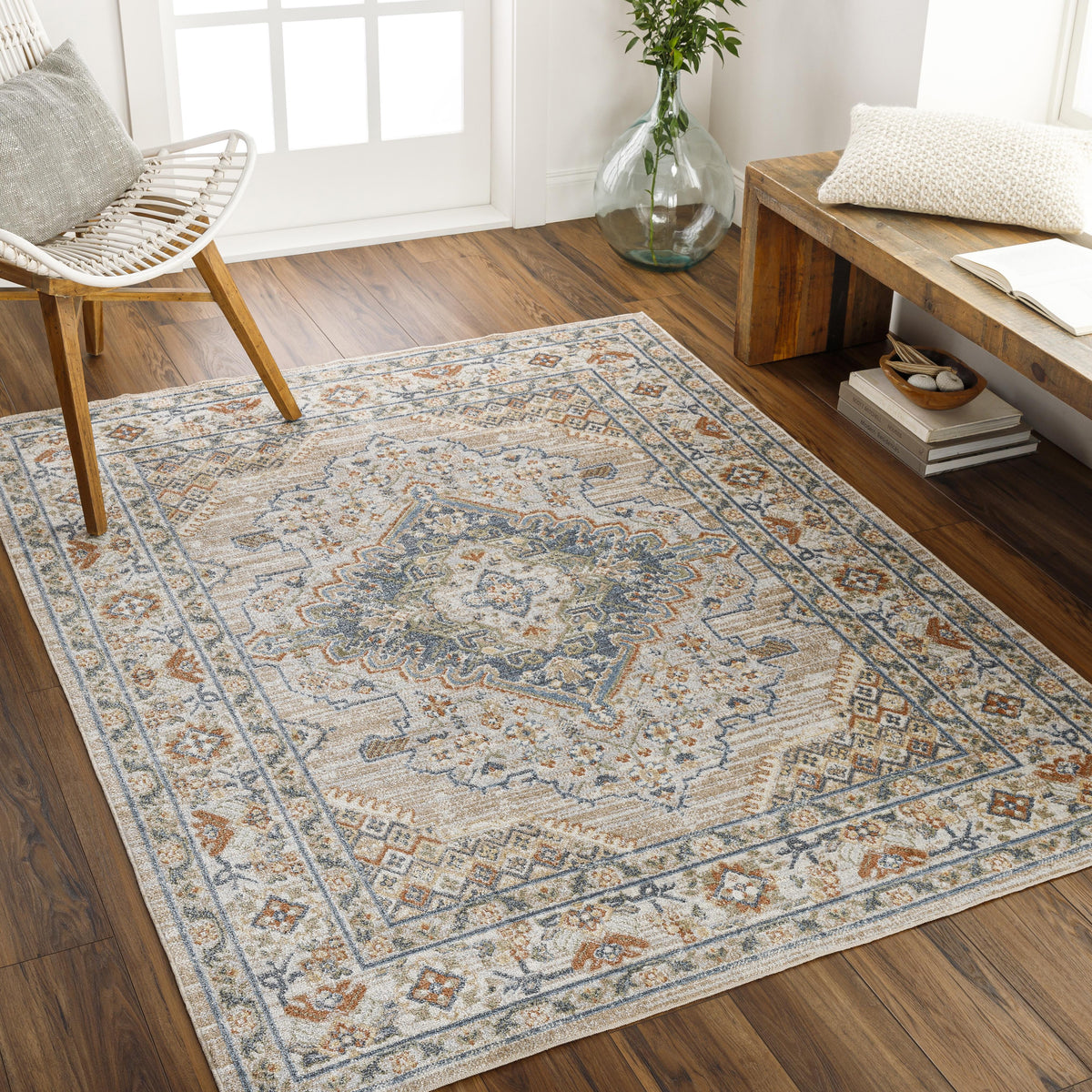 Velmora™ (4 pack) Medallion Persian Runner Rug
