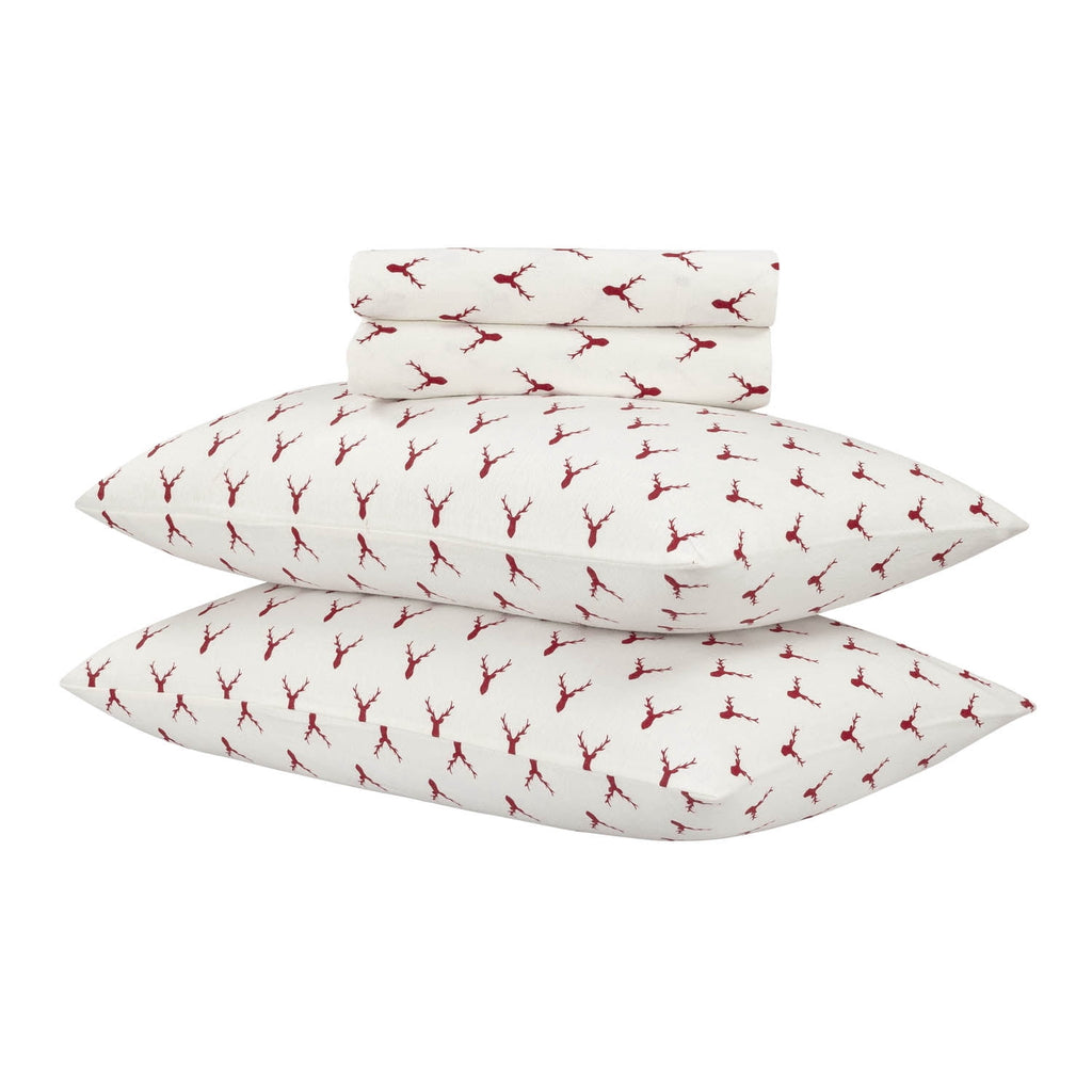Velmora™ Flannel Green Floral - King Sheet set