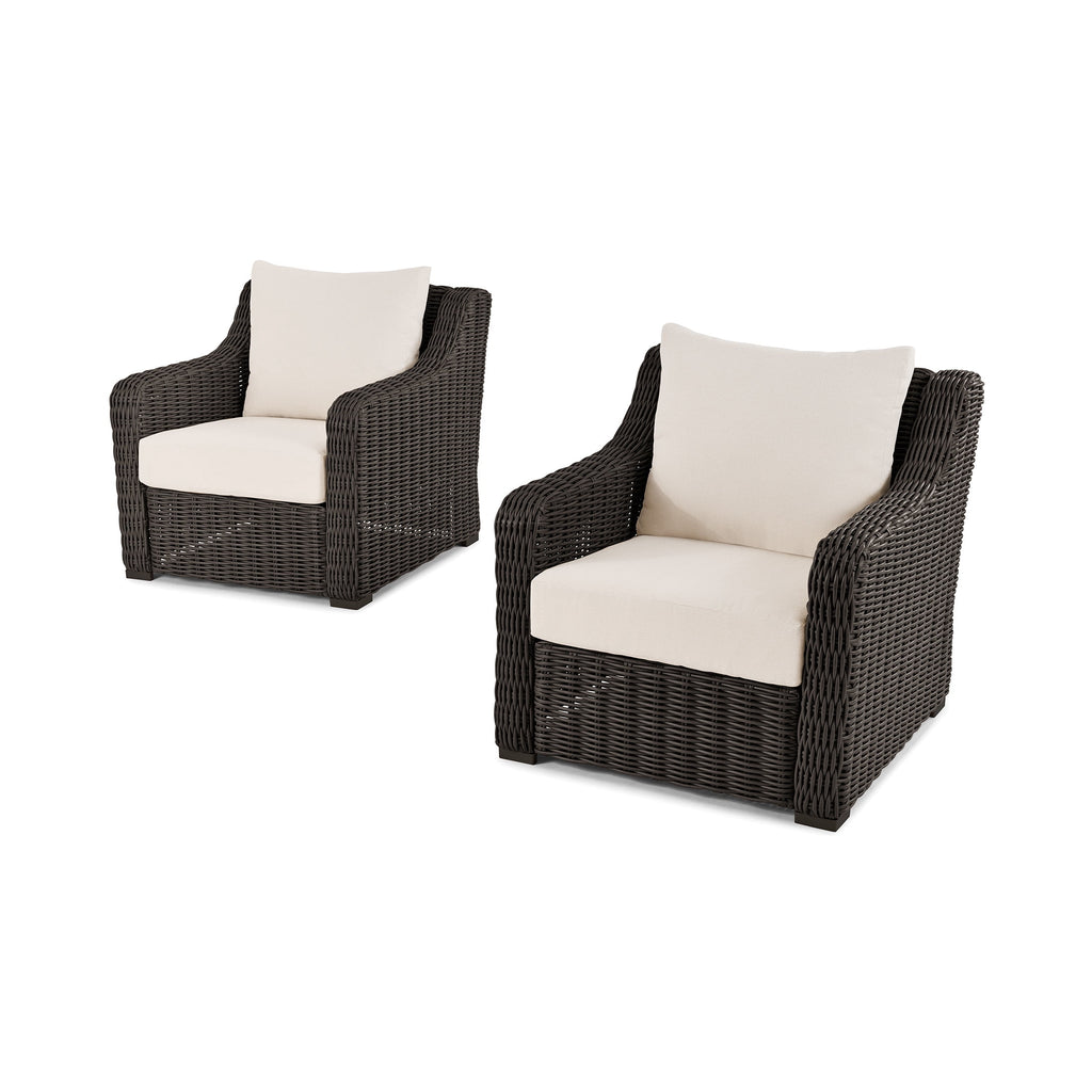 Velmora™ Bellamy Outdoor 2-Pack Lounge Chairs, Dark Brown