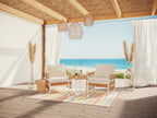 Velmora™ Lilah 2-Pack Outdoor Wicker Lounge Chairs, White