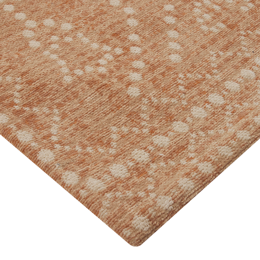 Velmora™ Rust Tapestry Dot Medallion Indoor Area Rug, 8 ft 9 in x 12 ft