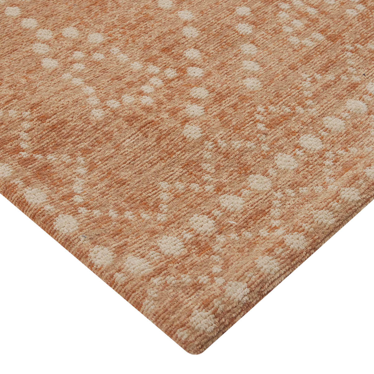 Velmora™ Rust Tapestry Dot Medallion Indoor Area Rug, 8 ft 9 in x 12 ft