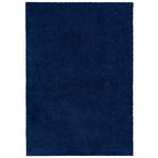 Velmora™ (2 pack) Traditional Solid Navy Youth Shag Indoor Area Rug, 5 ft x 7 ft