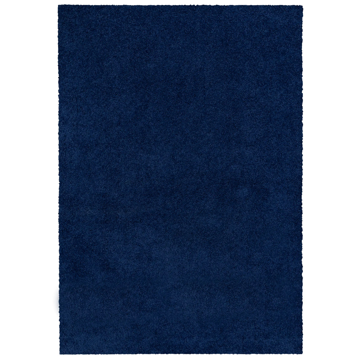 Velmora™ (2 pack) Traditional Solid Navy Youth Shag Indoor Area Rug, 5 ft x 7 ft