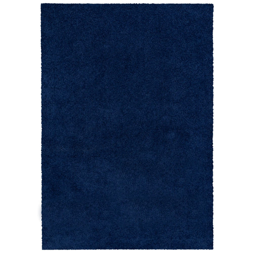 Velmora™ (2 pack) Traditional Solid Navy Youth Shag Indoor Area Rug, 5 ft x 7 ft