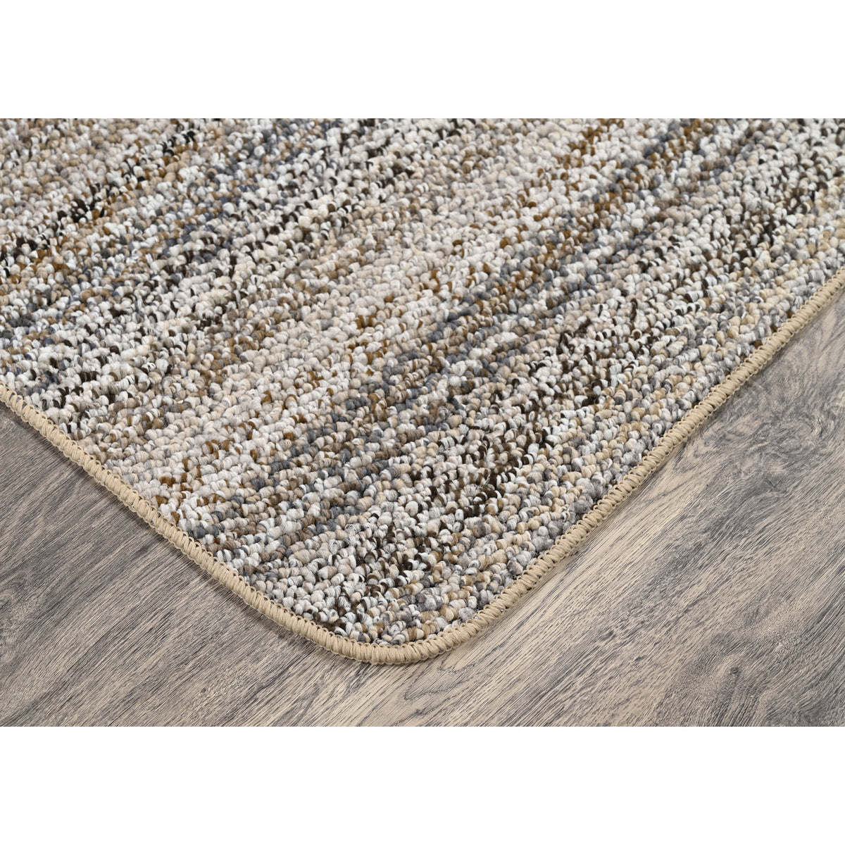 Velmora™ (5 pack) Carnival Stripe Polypropylene Assorted Earth Tones Indoor Area Rug, 20" x 54"