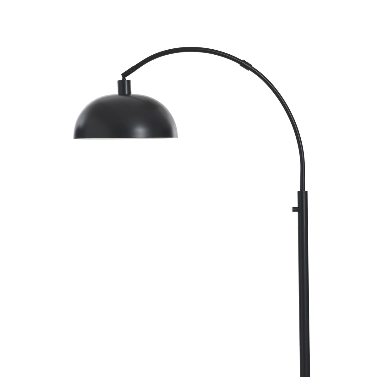Velmora™ Black Finish Arch Dome Floor Lamp