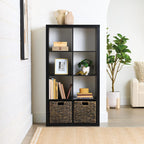 Velmora™ 8 Cube Storage Organizer, Solid Black