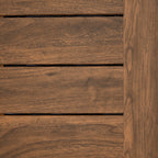 Velmora™ Bellamy Table, Dark Brown Wicker