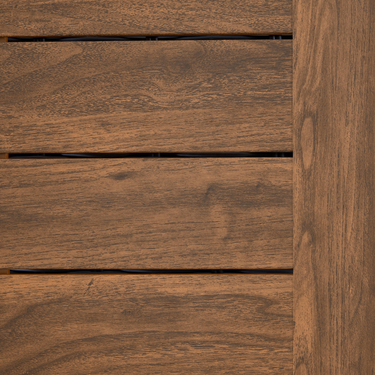 Velmora™ Bellamy Table, Dark Brown Wicker