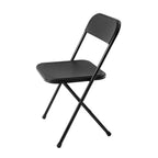 Velmora™ Banquet Resin Folding Chair, Black, Set of 6
