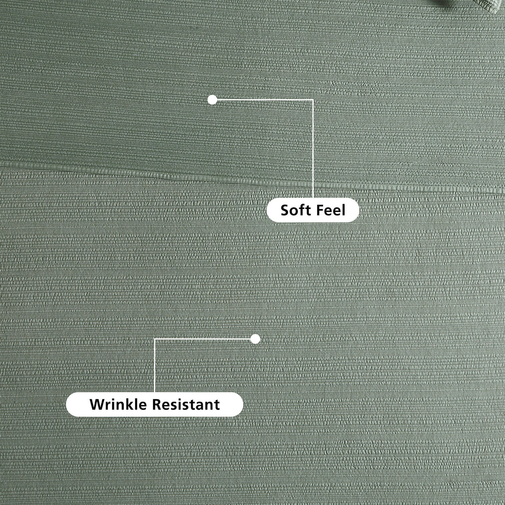 Velmora™ Garment Washed Stripe Quilt, King, Green, Soft Microfiber Bedding