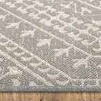 Velmora™ (2 pack) 7 x 10 Gray Medallion Outdoor Rug