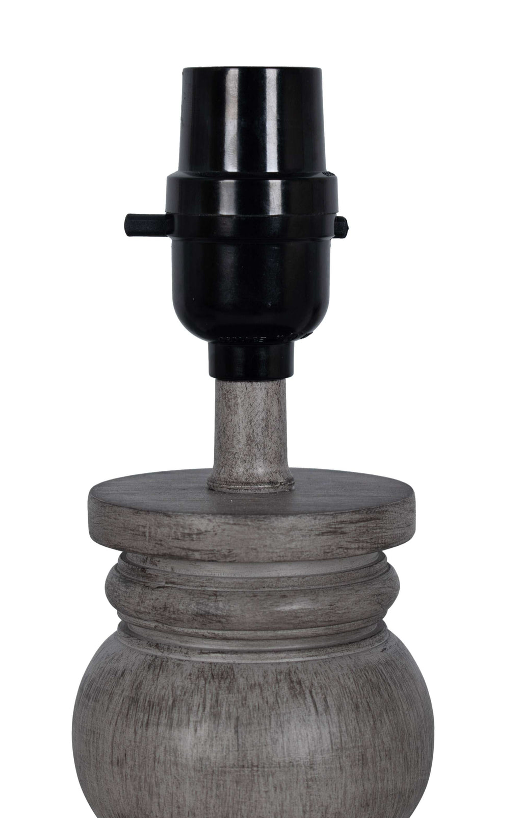 Velmora™ (4 pack) 12.75 in Mini Table Lamp, Weathered Wood Finish, Polyresin, White Shade
