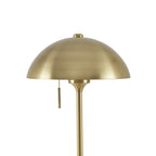 Velmora™ 62" Modern Pull-chain Brass Floor Lamp with Brass Dome Shade