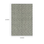 Velmora™ (2 pack) Geometric Diamond Black Tonal Olefin Indoor Accent Rug, 2'6"x3'10", Skid-Resistant