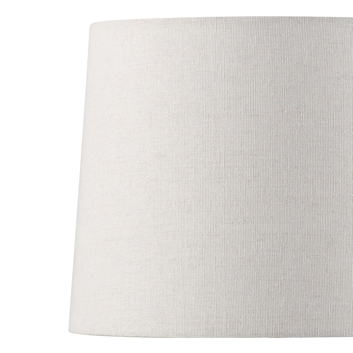 Velmora™ 18 in Clear Glass Table Lamp with Brass Metal Base and Beige Shade