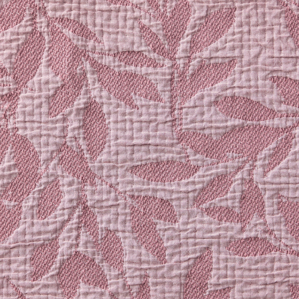 Velmora™ Violet Gem Botanical Double Cloth Cotton Quilt, Full/Queen