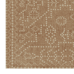 Velmora™ Rust Tapestry Dot Medallion Indoor Area Rug, 8 ft 9 in x 12 ft