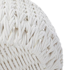 Velmora™ Extra Large White Woven Rope Decorative Storage Basket, 19 in x 15 in