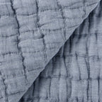 Velmora™ Check Matelasse Quilt, Washed Indigo, Full/Queen