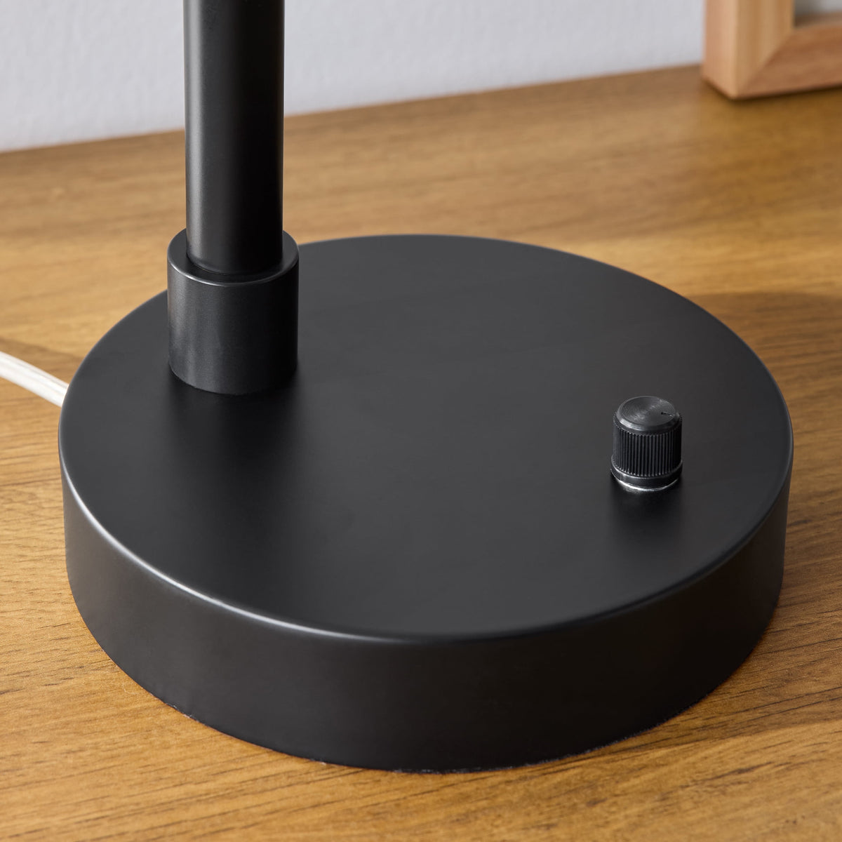 Velmora™ Black Finish Arch Dome Table Lamp