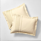 Velmora™ 3-Piece Cream Waffle Stripe Comforter Set, Full/Queen