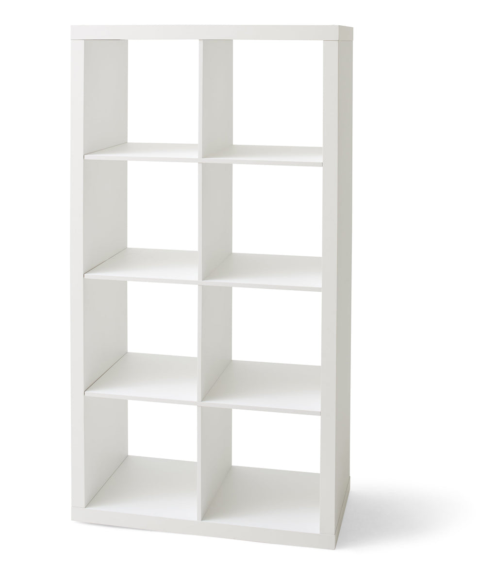 Velmora™ 8 Cube Storage Organizer, Textured White