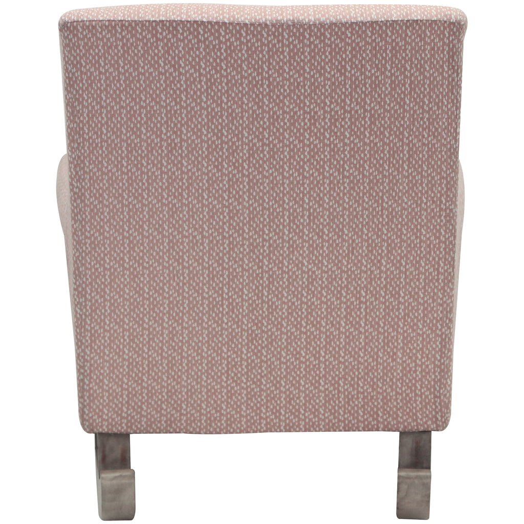 Velmora™ Darcie Rocking Chair, Blush Pink