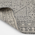 Velmora™ 8 ft 5 in x 13 ft Grey Medallion Outdoor Area Rug