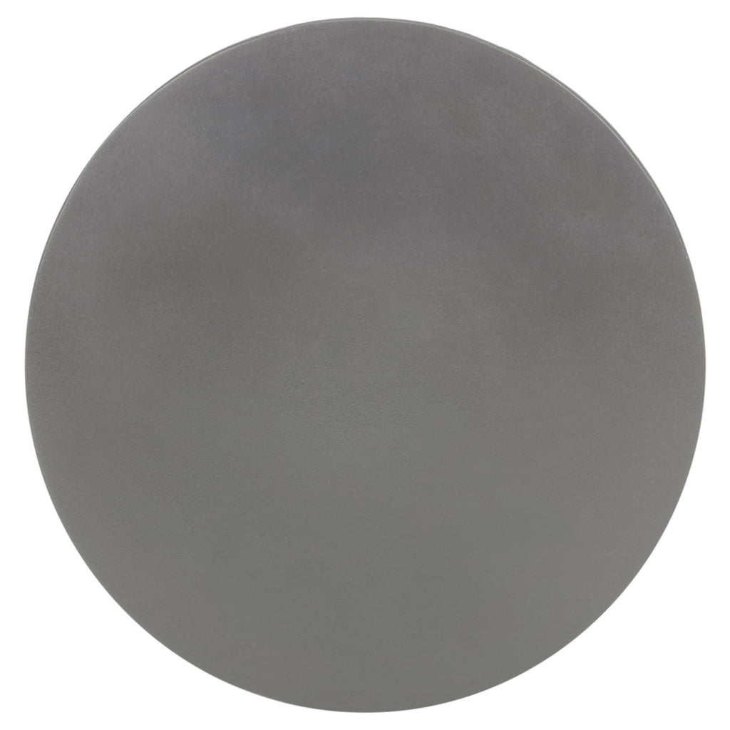 Velmora™ Aishi Outdoor Modern Concrete Round Accent Table -Dark Grey