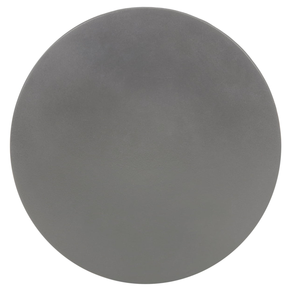 Velmora™ Aishi Outdoor Modern Concrete Round Accent Table -Dark Grey