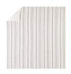 Velmora™ Ticking Stripe Cotton Quilt, Off-White, Full/Queen, All Ages