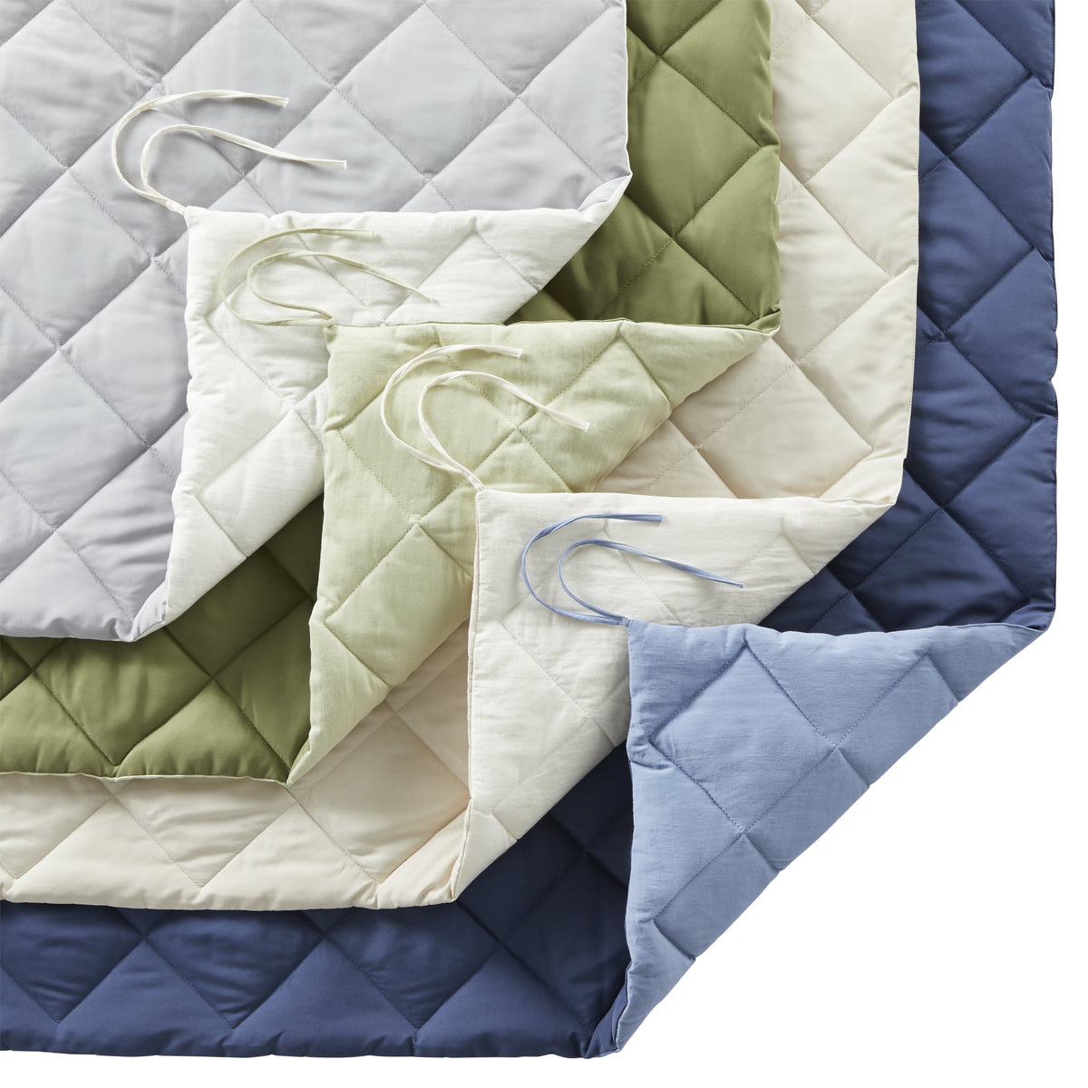 Velmora™ Down Alternative Comforter, Full/Queen - Blue, Reversible