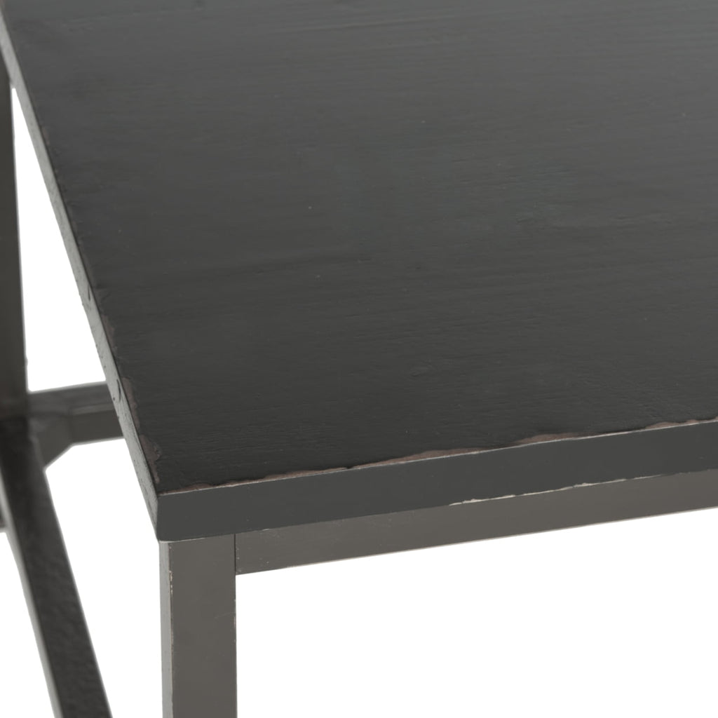 Velmora™ Alec Coffee Table Distressed / Black
