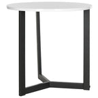 Velmora™ Leonard Mid-Century Modern Wood End Table White / Black