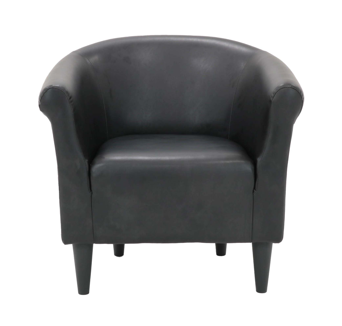Velmora™ Marlee Barrel Accent Chair, Sedona Black