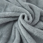 Velmora™ Super Soft Plush Bed Blanket, Gray, King Size, 102 x 90 in