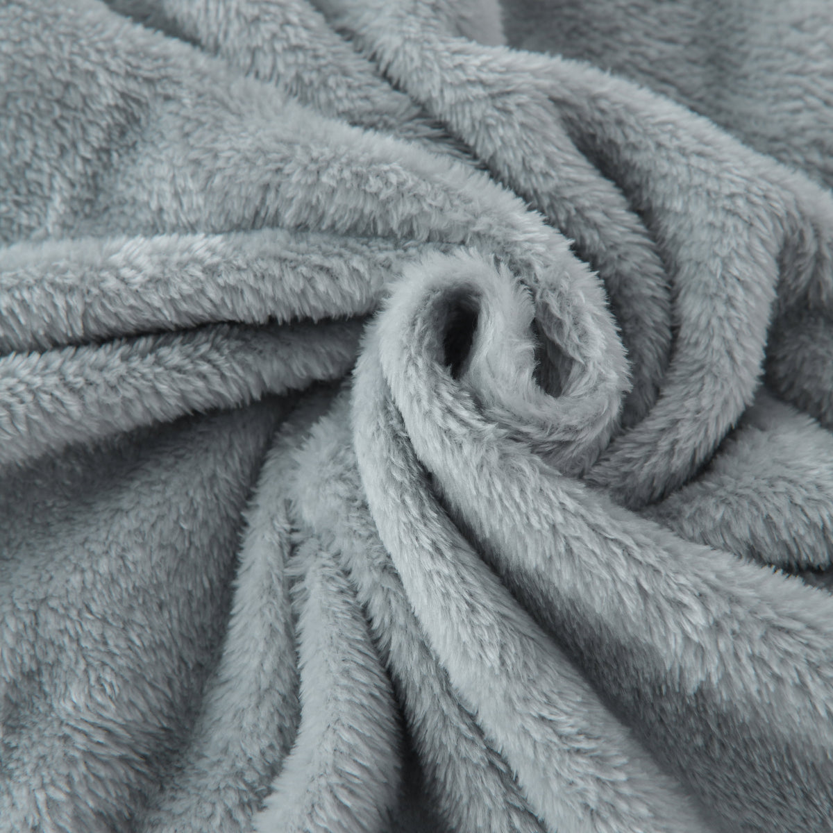 Velmora™ Super Soft Plush Bed Blanket, Gray, King Size, 102 x 90 in