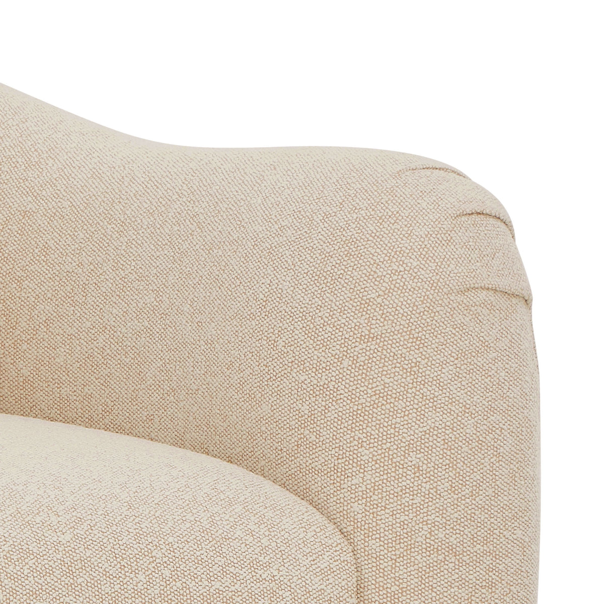 Velmora™ Beautiful Barrymore Accent Chair , Cream Shearling
