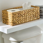Velmora™ (4 pack) Brown Hyacinth Organizer Basket