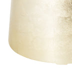 Velmora™ Fae Mosaic Modern Round Side Table, Pink Champagne/Gold