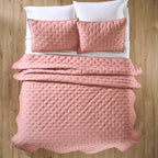 Velmora™ Rose Chambray Quilt, King
